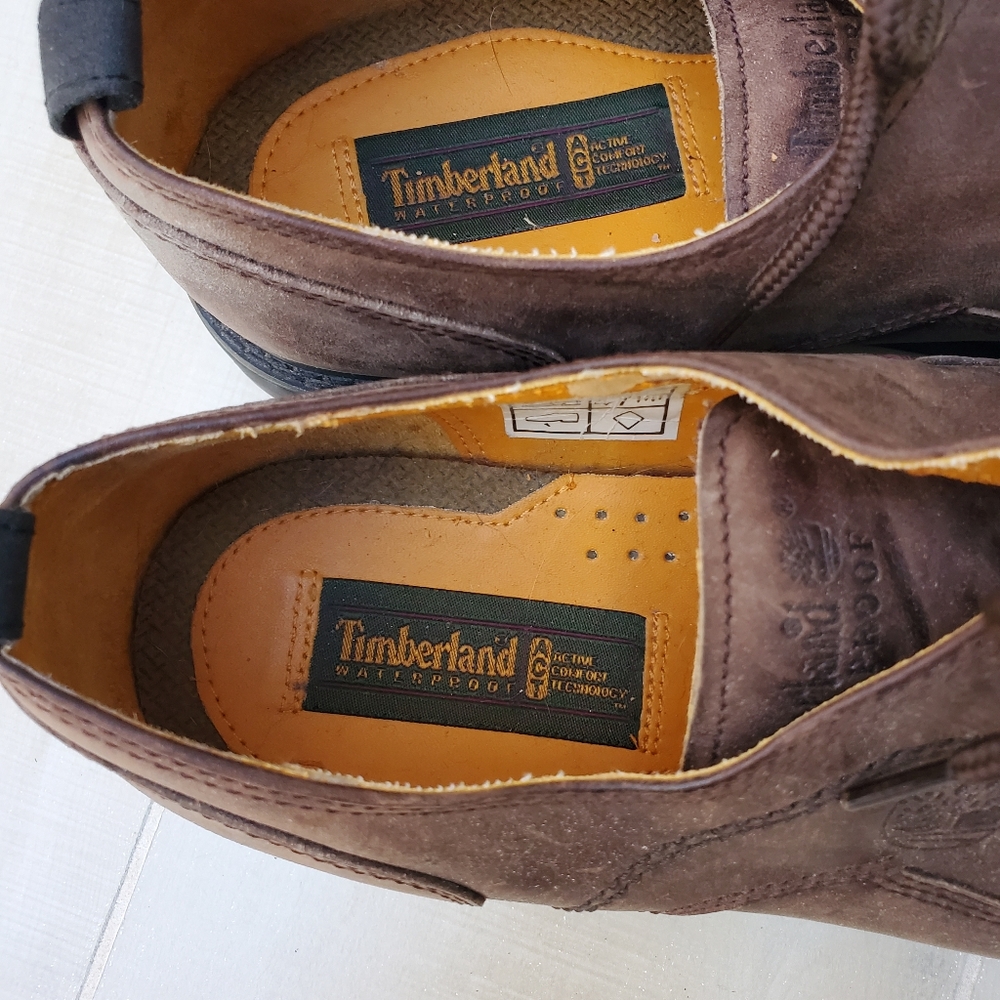 MEN'S TIMBERLAND waterproof Oxford shoes - Picture 3 of 8